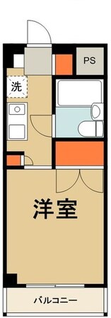 モナークマンション武蔵新城第２の物件間取画像